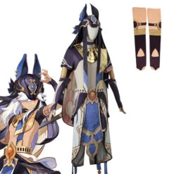 Genshin Impact Cosplay Cyno Costume Halloween Cosplay Costume With Hat -Procosplayshop GenshinImpactCosplayCynoCostumeHalloweenCosplayCostume 5