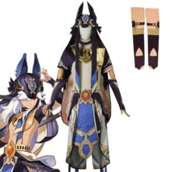 Genshin Impact Cosplay Cyno Costume Halloween Cosplay Costume With Hat -Procosplayshop GenshinImpactCosplayCynoCostumeHalloweenCosplayCostume 6