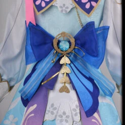 Genshin Impact Cosplay Kamisato Ayaka Skin Springbloom Missive Costume With Wigs Hat And Boots Whole Set Halloween Costume -Procosplayshop GenshinImpactCosplayKamisatoAyakaSkinSpringbloomMissiveCostumeWithWigsHatandBootsWholeSetHalloweenCostume 2
