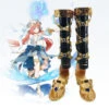 Genshin Impact Cosplay Nilou Cosplay Shoes Golden Strappy Sandals Halloween Cosplay Accessories 2 Genshin Impact Cosplay Nilou Cosplay Shoes Golden Strappy Sandals Halloween Cosplay Accessories -Procosplayshop GenshinImpactCosplayNilouCosplayShoesStrappySandalsHalloweenCosplayAccessories 1