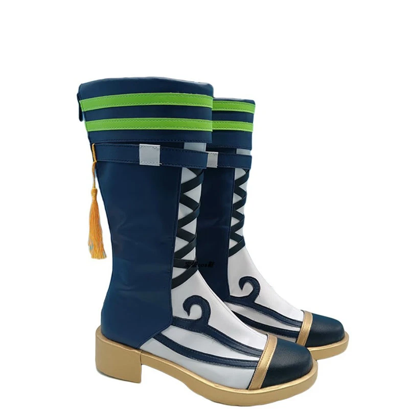 Genshin Impact Cosplay Tighnari Cosplay Shoes Boots Halloween Costume Accessories 5 Genshin Impact Cosplay Tighnari Cosplay Shoes Boots Halloween Costume Accessories - Image 3