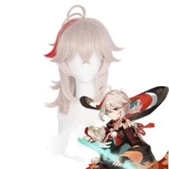 Genshin Impact Costume Kaedehara Kazuha Cosplay Wigs Costume Accessories