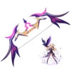Genshin Impact Fischl Costume Weapon Bow Mitternachts Waltz Bow Cosplay Accessories -Procosplayshop GenshinImpactFischlCostumeWeaponBowMitternachtsWaltzBowCosplayAccessories 3