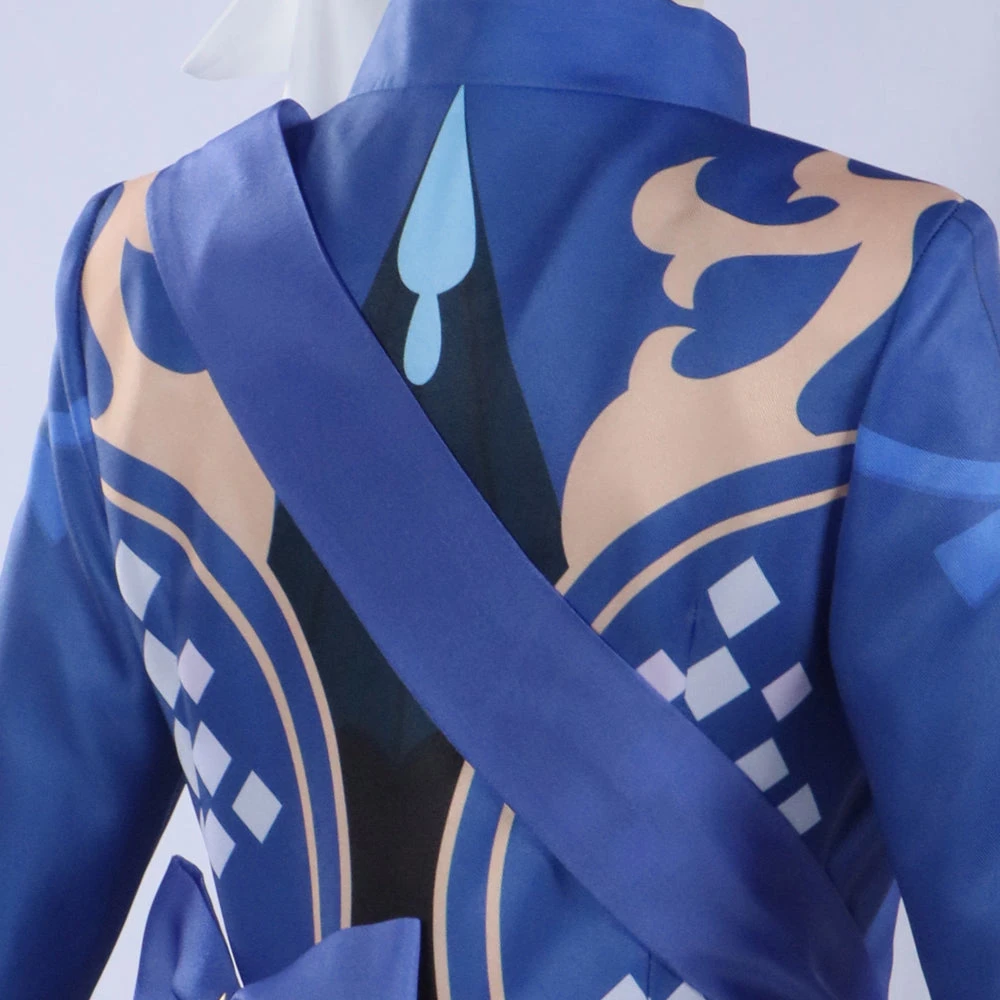 Genshin Impact Furina De Fontaine Whole Set Costume With Wigs And Boots Halloween Cosplay Outfit Full Set 6 Genshin Impact Furina De Fontaine Whole Set Costume With Wigs And Boots Halloween Cosplay Outfit Full Set - Image 4