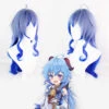 Genshin Impact Ganyu Cosplay Wigs Blue Long Wigs 1 Genshin Impact Ganyu Cosplay Wigs Blue Long Wigs -Procosplayshop GenshinImpactGanyuCosplayWigsMenWomenBlueLongWigs 1
