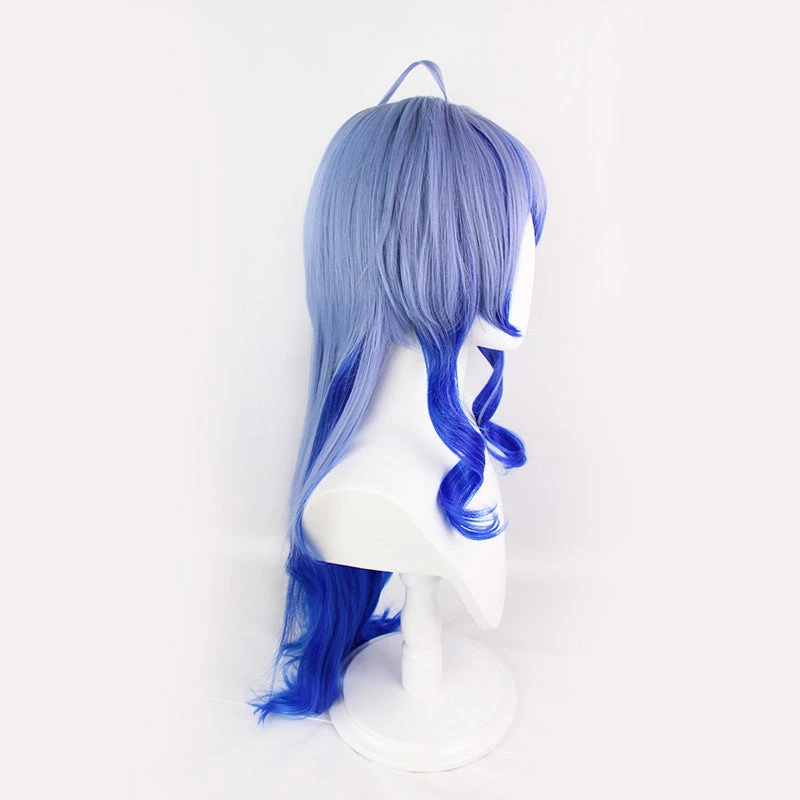 Genshin Impact Ganyu Cosplay Wigs Blue Long Wigs 5 Genshin Impact Ganyu Cosplay Wigs Blue Long Wigs - Image 3