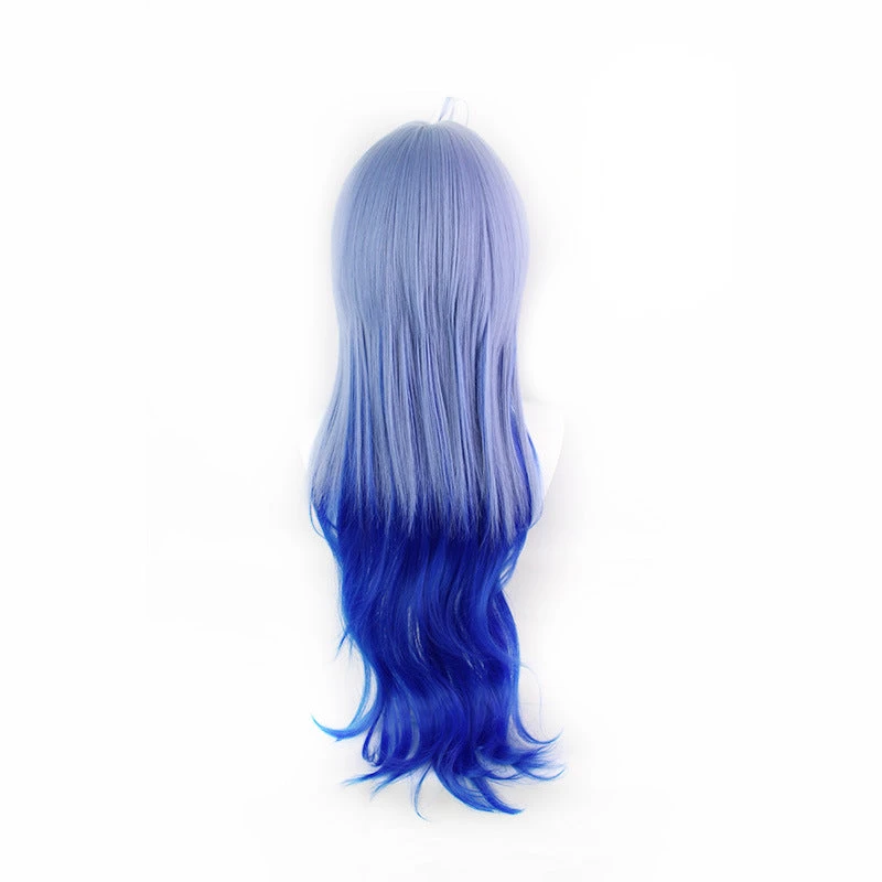 Genshin Impact Ganyu Cosplay Wigs Blue Long Wigs 7 Genshin Impact Ganyu Cosplay Wigs Blue Long Wigs - Image 5