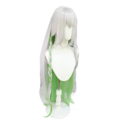 Genshin Impact Greater Lord Rukkhadevata Cosplay Wigs Long Green And Silver Wigs -Procosplayshop GenshinImpactGreaterLordRukkhadevataCosplayWigsLongGreenandSilverWigs 3