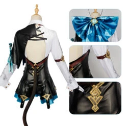 Genshin Impact Lynette Whole Set Costume With Wigs And Boots Outfit Halloween Carnival Costume Set -Procosplayshop GenshinImpactLynetteCostumeDeluxePULeatherVersionHalloweenCarnivalCosplayOutfit 4 e9ec4882 9e53 46b4 b16b 63ac4ff2b6c6