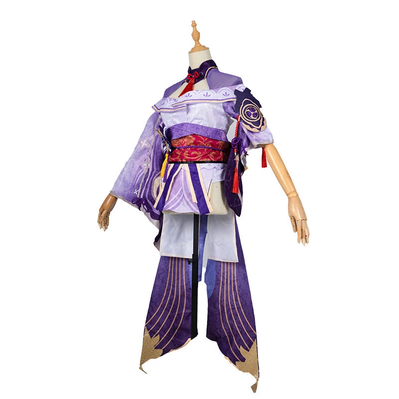 Genshin Impact Raiden Shogun Ei Cosplay Costume Deluxe Version Halloween Carnival Costume 4 Genshin Impact Raiden Shogun Ei Cosplay Costume Deluxe Version Halloween Carnival Costume - Image 2