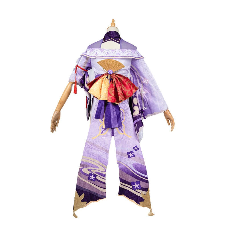 Genshin Impact Raiden Shogun Ei Cosplay Costume Deluxe Version Halloween Carnival Costume 5 Genshin Impact Raiden Shogun Ei Cosplay Costume Deluxe Version Halloween Carnival Costume - Image 3