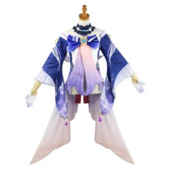 Genshin Impact Sangonomiya Kokomi Cosplay Costume Halloween Party Cospaly Outfit -Procosplayshop GenshinImpactSangonomiyaKokomiCosplayCostumeHalloweenPartyCospalyOutfit 7