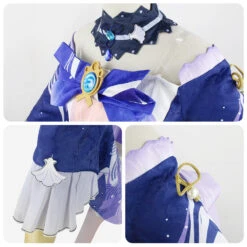 Genshin Impact Sangonomiya Kokomi Cosplay Costume Halloween Party Cospaly Outfit -Procosplayshop GenshinImpactSangonomiyaKokomiCosplayCostumeHalloweenPartyCospalyOutfit 9