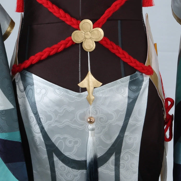 Genshin Impact Shenhe Cosplay Costume Full Set With Wigs Halloween Whole Set Shenhe Costume 9 Genshin Impact Shenhe Cosplay Costume Full Set With Wigs Halloween Whole Set Shenhe Costume - Image 7