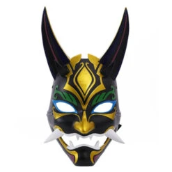 Genshin Impact Yaksha Xiao Costume Mask Cosplay Accessories Resin Yaksha Mask