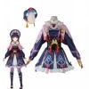 Genshin Impact Yun Jin Cosplay Costume Dress With Headwear Halloween Party Costume 1 Genshin Impact Yun Jin Cosplay Costume Dress With Headwear Halloween Party Costume -Procosplayshop GenshinImpactYunJinCosplayCostumeDressWithHeadwearHalloweenPartyCostume 1