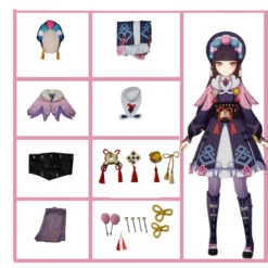 Genshin Impact Yun Jin Cosplay Costume Dress With Headwear Halloween Party Costume 14 Genshin Impact Yun Jin Cosplay Costume Dress With Headwear Halloween Party Costume -Procosplayshop GenshinImpactYunJinCosplayCostumeDressWithHeadwearHalloweenPartyCostume 5