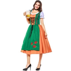 German Wear Bavarian Oktoberfest Couple Costume -Procosplayshop German Wear Bavarian Oktoberfest Couple Costume 2