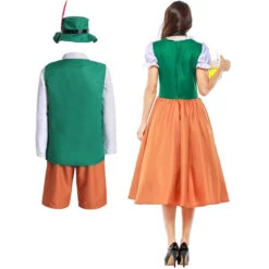 German Wear Bavarian Oktoberfest Couple Costume -Procosplayshop German Wear Bavarian Oktoberfest Couple Costume 4