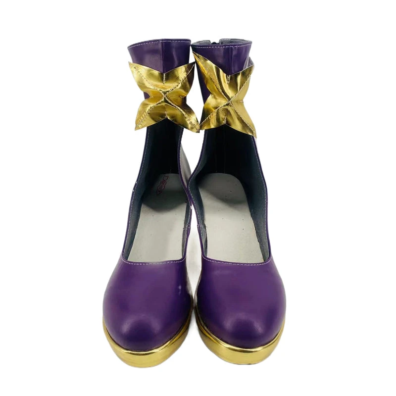Gushing Over Magical Girls Hiiragi Utena Cosplay Shoes Cosplay Purple Boots 5 Gushing Over Magical Girls Hiiragi Utena Cosplay Shoes Cosplay Purple Boots - Image 3