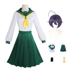 Gushing Over Magical Girls Hiiragi Utena Uniform Costume With Wigs Full Set Halloween Cosplay Outfit