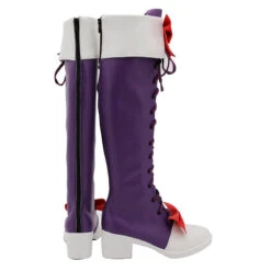 High-Rise Invasion Maid Mask Cosplay Boots Halloween Carnival Costume Accessories PU Leather Shoes -Procosplayshop High RiseInvasionMaidMaskCosplayBootsHalloweenCarnivalCostumeAccessoriesPULeatherShoes 3