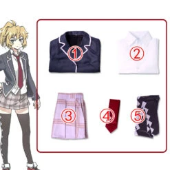High-Rise Invasion Mayuko Nise Cosplay Costume Uniform Girls Women Costume Outfit For Halloween Carnival Party 14 High-Rise Invasion Mayuko Nise Cosplay Costume Uniform Girls Women Costume Outfit For Halloween Carnival Party -Procosplayshop High RiseInvasionMayukoNiseCosplayCostumeUniformGirlsWomenCostumeOutfitForHalloweenCarnivalParty 6