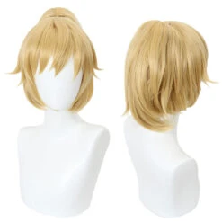 High-Rise Invasion Mayuko Nise Cosplay Wigs Blonde Ponytail Wigs -Procosplayshop High RiseInvasionMayukoNiseCosplayWigsBlondePonytailWigs 1