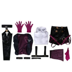 Honkai: Star Rail Kafka Costume Halloween Carnival Costume Outfit 15 Honkai: Star Rail Kafka Costume Halloween Carnival Costume Outfit -Procosplayshop HonkaiStarRailKafkaCostumeHalloweenCarnivalCostumeOutfit 5