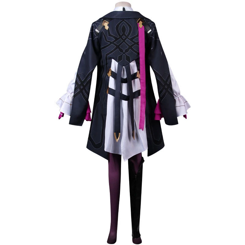 Honkai: Star Rail Kafka Costume Halloween Carnival Costume Outfit 5 Honkai: Star Rail Kafka Costume Halloween Carnival Costume Outfit - Image 3