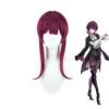 Honkai: Star Rail Kafka Costume Wigs Wine Red Long Wigs -Procosplayshop HonkaiStarRailKafkaCostumeWigsWineRedLongWigs 2