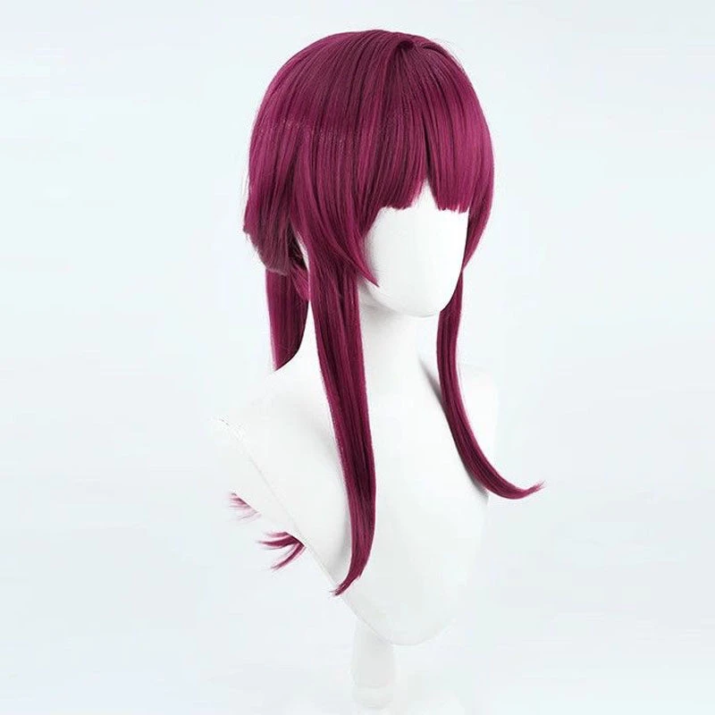 Honkai: Star Rail Kafka Costume Wigs Wine Red Long Wigs 6 Honkai: Star Rail Kafka Costume Wigs Wine Red Long Wigs - Image 4