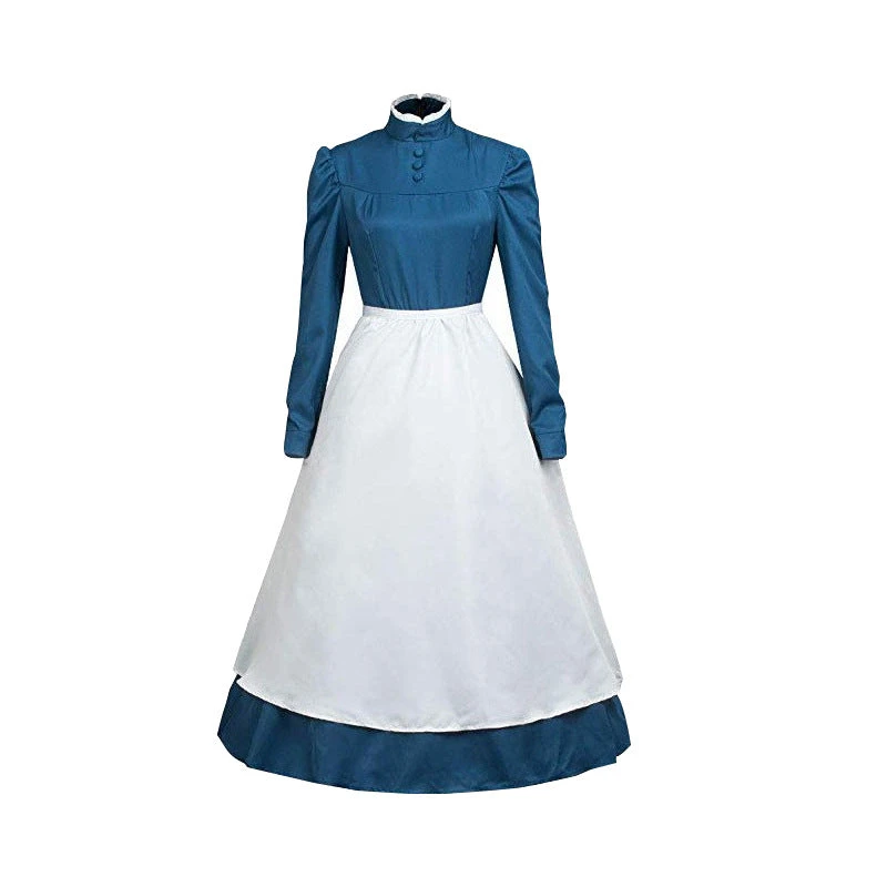 Howl's Moving Castle Sophie Hatter Cosplay Costume Halloween Cosplay Dress 4 Howl's Moving Castle Sophie Hatter Cosplay Costume Halloween Cosplay Dress - Image 3
