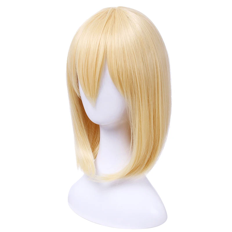 Howl's Moving Castle Wizard Howl Cosplay Wigs Golden Wigs 4 Howl's Moving Castle Wizard Howl Cosplay Wigs Golden Wigs - Image 2