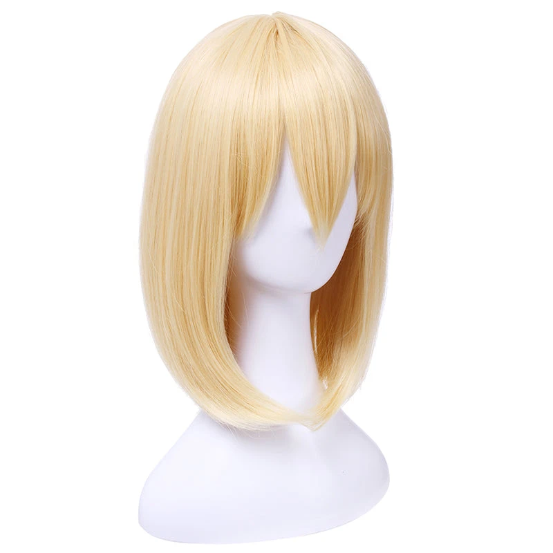 Howl's Moving Castle Wizard Howl Cosplay Wigs Golden Wigs 5 Howl's Moving Castle Wizard Howl Cosplay Wigs Golden Wigs - Image 3