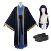 Jinshi Whole Set Costume With Wigs And Shoes The Apothecary Diaries Jinshi Halloween Cosplay Outfit Set -Procosplayshop JinshiWholeSetCostumeWithWigsandShoesTheApothecaryDiariesJinshiHalloweenCosplayOutfitSet 2