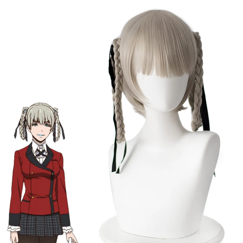 Kakegurui Kirari Momobami Cosplay Wigs Halloween Costume Accessories 3 Kakegurui Kirari Momobami Cosplay Wigs Halloween Costume Accessories