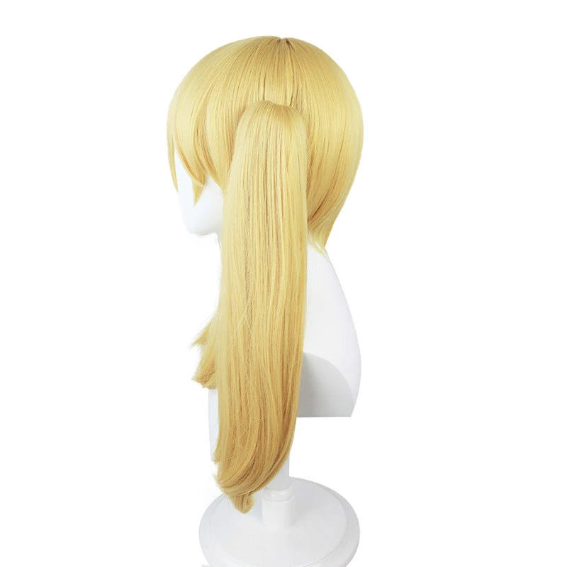 Kakegurui Mary Saotome Cosplay Wigs Blonde Two Ponytails Wigs 6 Kakegurui Mary Saotome Cosplay Wigs Blonde Two Ponytails Wigs - Image 4