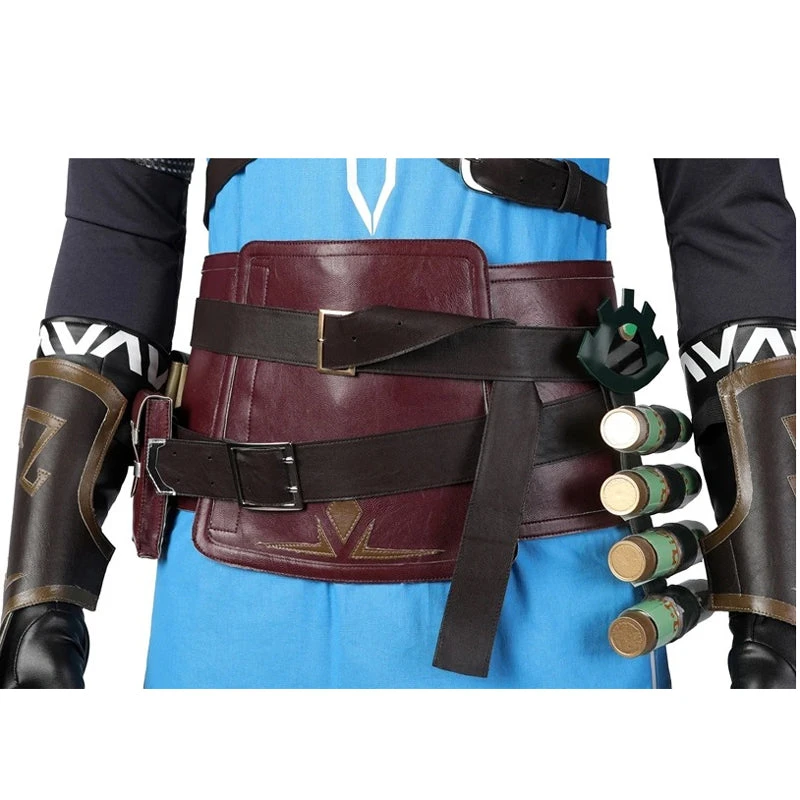 Kids/Adults Link Costume With Wigs Full Set Halloween Carnival Party Costume Outfit 7 Kids/Adults Link Costume With Wigs Full Set Halloween Carnival Party Costume Outfit - Image 5