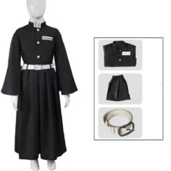 Kids Version Anime Muichiro Tokito Kids Costume Boys Girls Halloween Costume Outfit -Procosplayshop KidsVersionAnimeDemonSlayerKimetsunoYaibaMuichiroTokitoCosplayCostume 2
