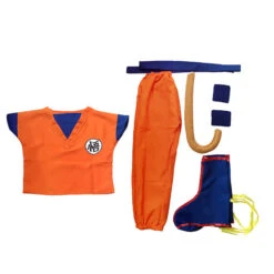 Kids/Adults Anime Dragon Ball Kakarot Son Goku Cosplay Costume Full Set With Shoes Cover And Tail -Procosplayshop KidsVersionAnimeDragonBallKakarotSonGokuCosplayCostumeFullSetWithShoesCoverandTail 4