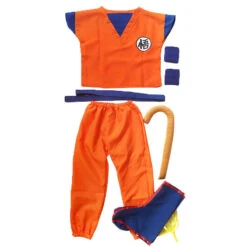 Kids/Adults Anime Dragon Ball Kakarot Son Goku Cosplay Costume Full Set With Shoes Cover And Tail -Procosplayshop KidsVersionAnimeDragonBallKakarotSonGokuCosplayCostumeFullSetWithShoesCoverandTail 7