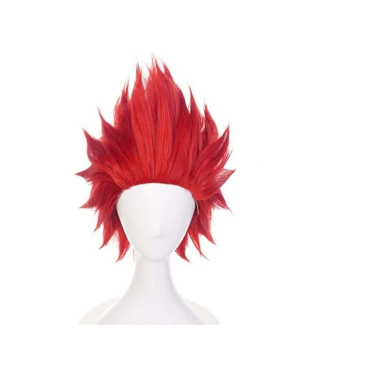 Anime Boku No Hero / My Hero Academia Sturdy Hero: Red Riot Eijiro Kirishima Cosplay Red Wigs 3 Anime Boku No Hero / My Hero Academia Sturdy Hero: Red Riot Eijiro Kirishima Cosplay Red Wigs