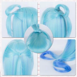 KonoSuba: God's Blessing On This Wonderful World! Aqua Cosplay Blue Wigs -Procosplayshop KonoSubaGod sBlessingonthisWonderfulWorld AquaCosplayBlueWigs
