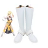 KonoSuba: God's Blessing On This Wonderful World! Darkness Cosplay Shoes White Boots