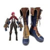 League Of Legends Arcane Vi Cosplay Boots Halloween Cosplay Shoes -Procosplayshop LeagueofLegendsArcaneViCosplayBootsHalloweenCosplayShoes 3