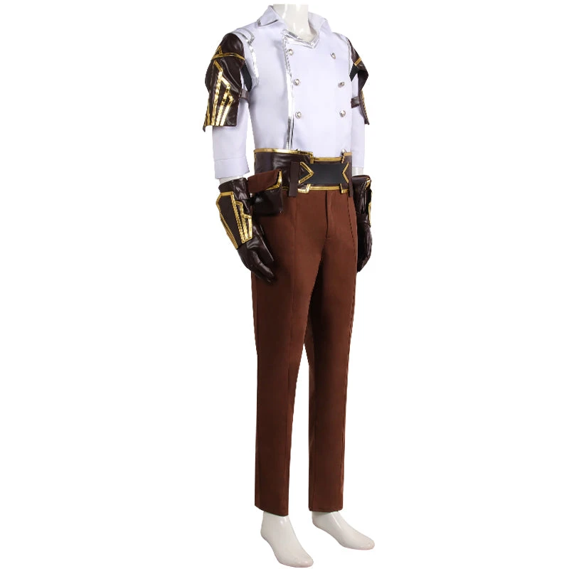 League Of Legends LOL Costume Arcane Jayce Cosplay Costume Suit Set Halloween Carnival Cosplay Outfit 4 League Of Legends LOL Costume Arcane Jayce Cosplay Costume Suit Set Halloween Carnival Cosplay Outfit - Image 2