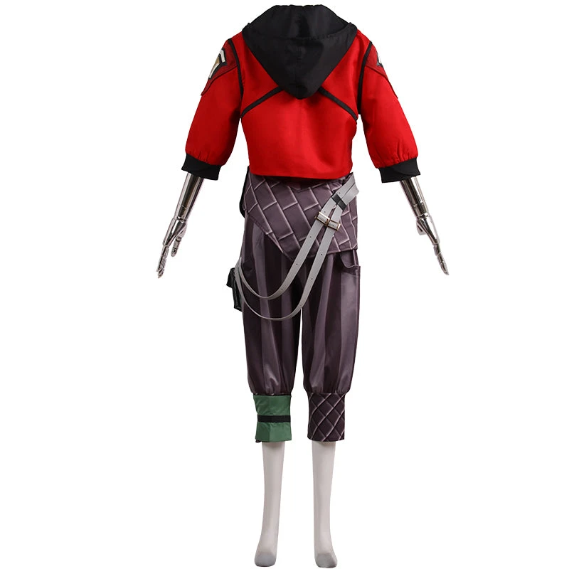 League Of Legends LOL Costume Arcane Vi Cosplay Costume Suit Set Halloween Carnival Cosplay Outfit 5 League Of Legends LOL Costume Arcane Vi Cosplay Costume Suit Set Halloween Carnival Cosplay Outfit - Image 3