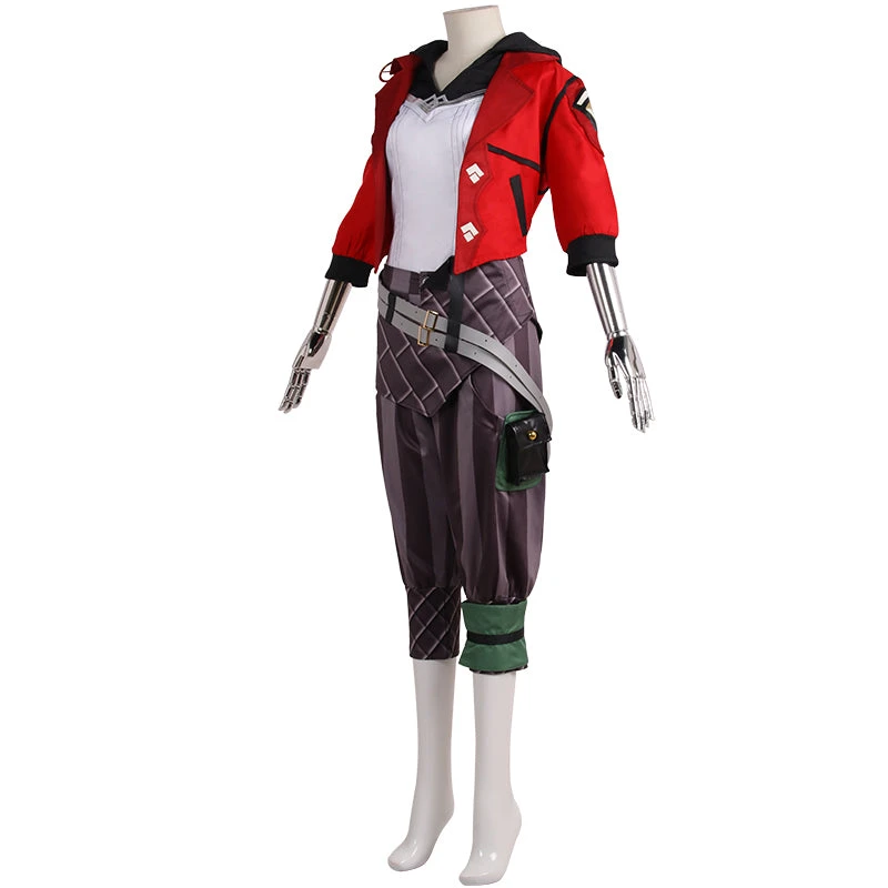 League Of Legends LOL Costume Arcane Vi Cosplay Costume Suit Set Halloween Carnival Cosplay Outfit 6 League Of Legends LOL Costume Arcane Vi Cosplay Costume Suit Set Halloween Carnival Cosplay Outfit - Image 4