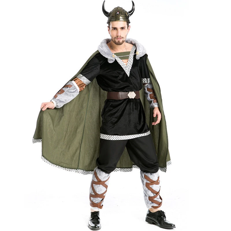 Men Bull Demon King Warrior Cosplay Costume For Halloween Party Performance 6 Men Bull Demon King Warrior Cosplay Costume For Halloween Party Performance - Image 4